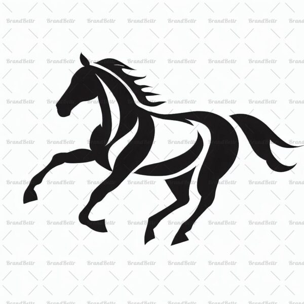 Galoppierendes Pferd
